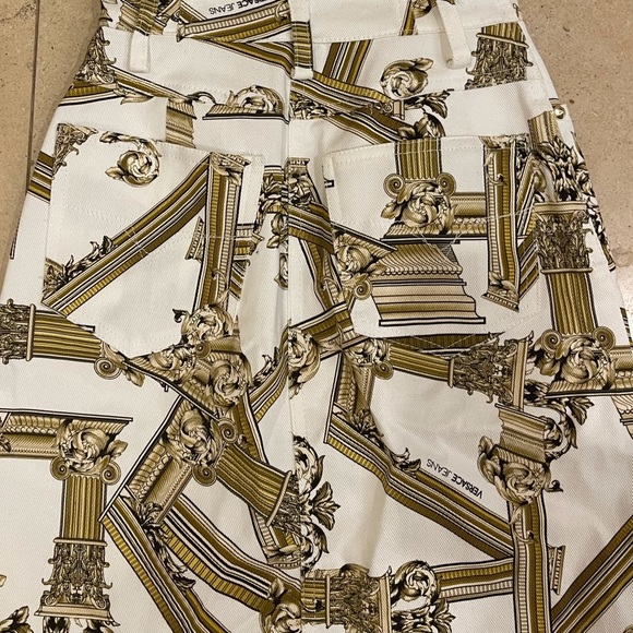 NWT VERSACE Jeans Denim Dress XXS - Picture 8 of 9